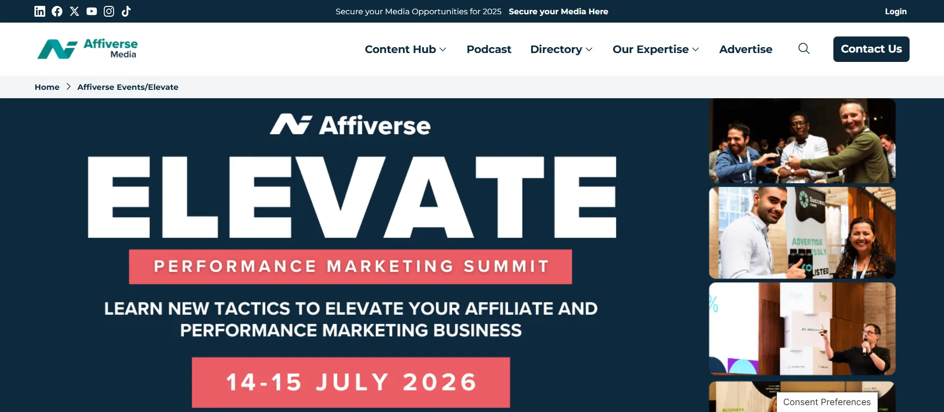 Affiverse ELEVATE Summit 2026