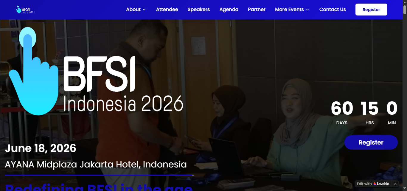 BFSI Innovation Summit Indonesia 2026