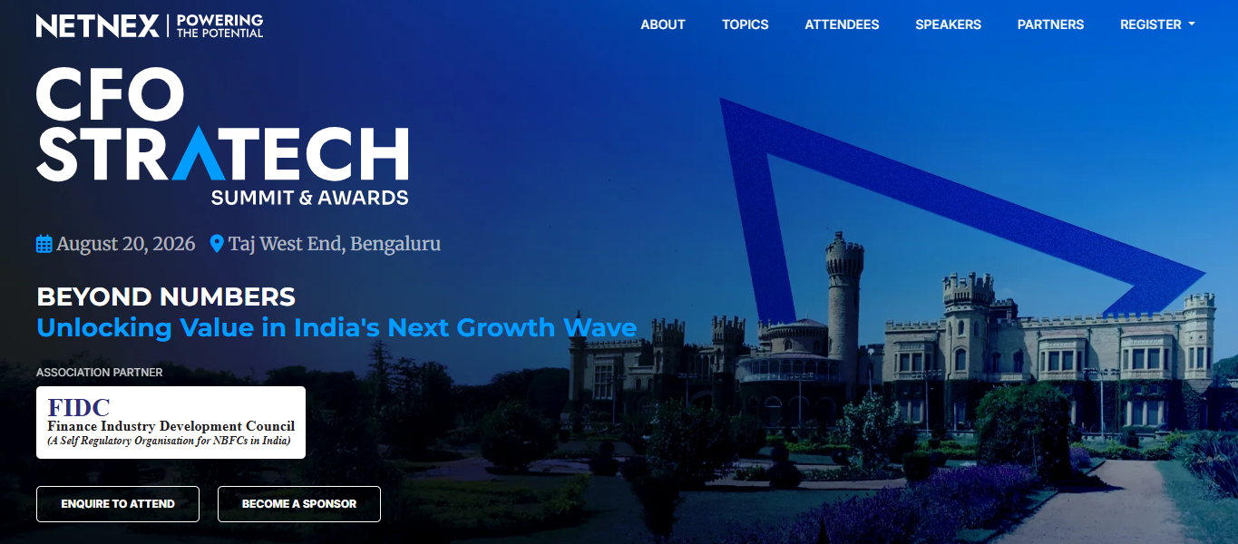 CFO StraTech 2026 Bengaluru
