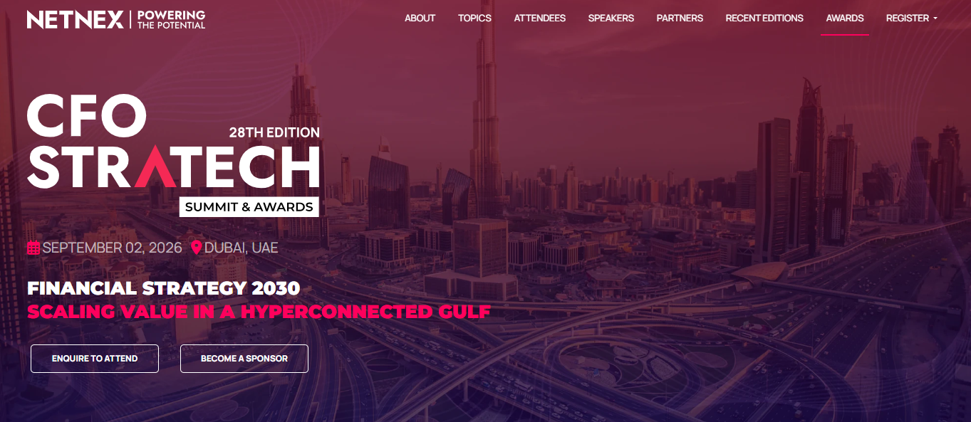 CFO StraTech 2026 Dubai